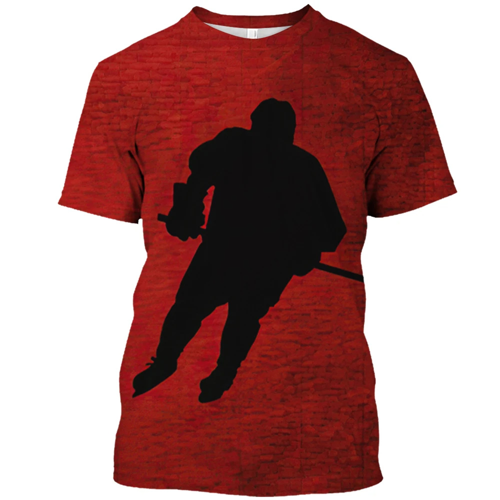 T-shirt de hockey sur glace im - Summer Clothing Canada avis et prix